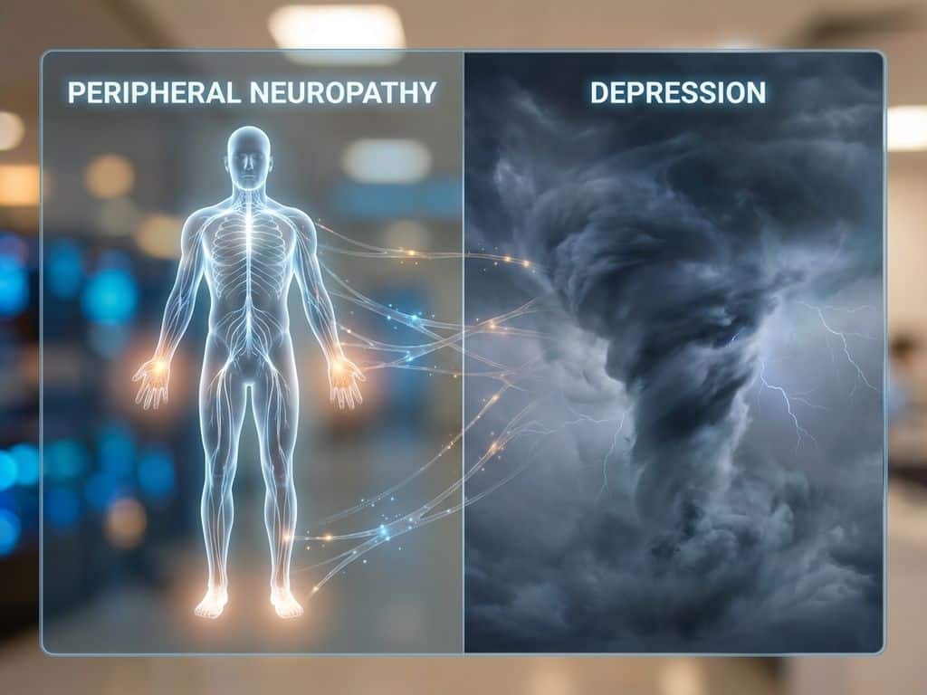 Kunnen chronische pijn en tintelingen samen voorkomen bij depressie?